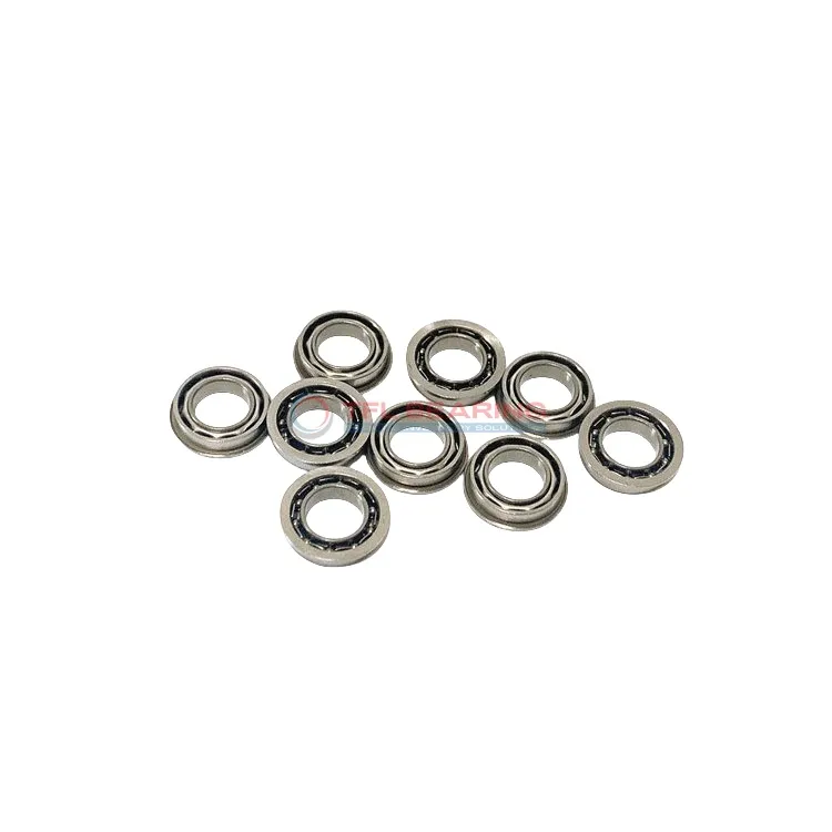 Metric Size Miniature Flanged Ball Bearings SMF63